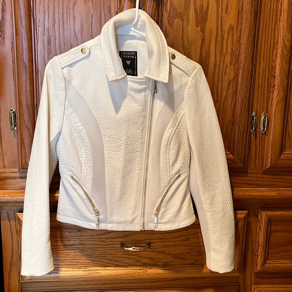 Women leather jacket